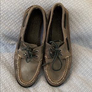 Men’s Grey Sperry Boat Shoe